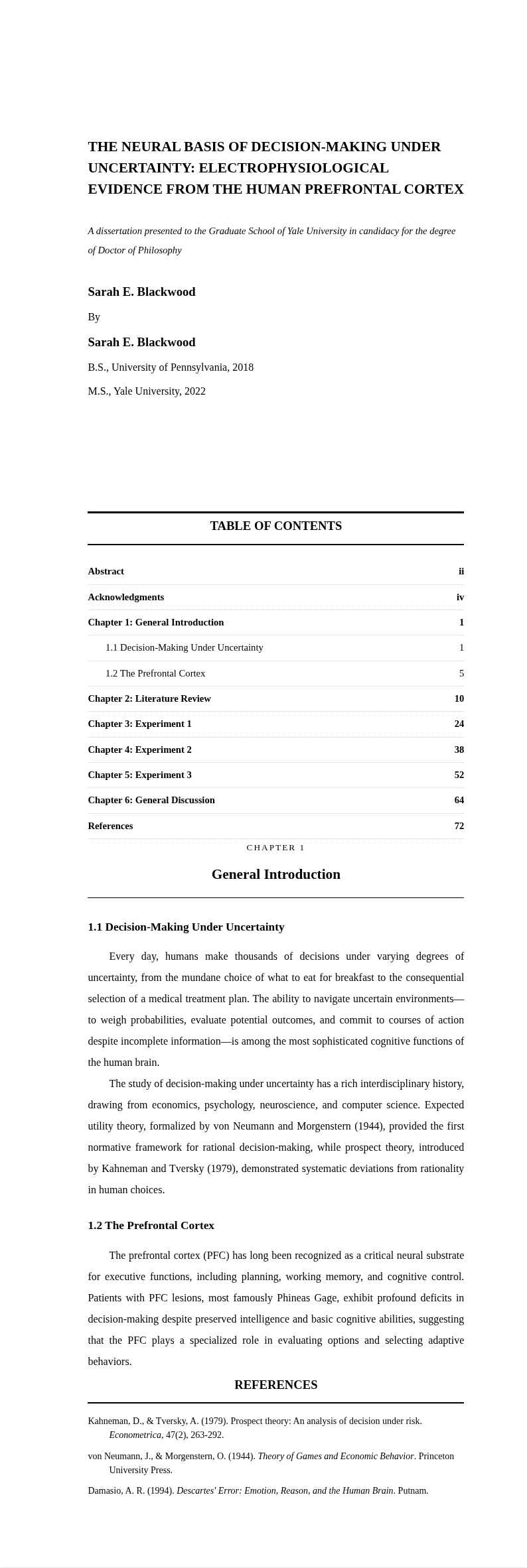 Dissertation manuscript thesis